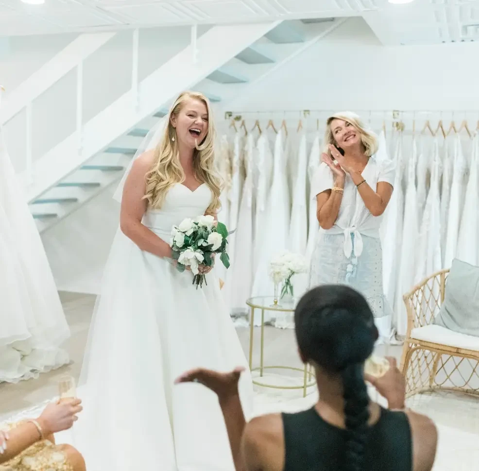 Photo of bridal appointment process